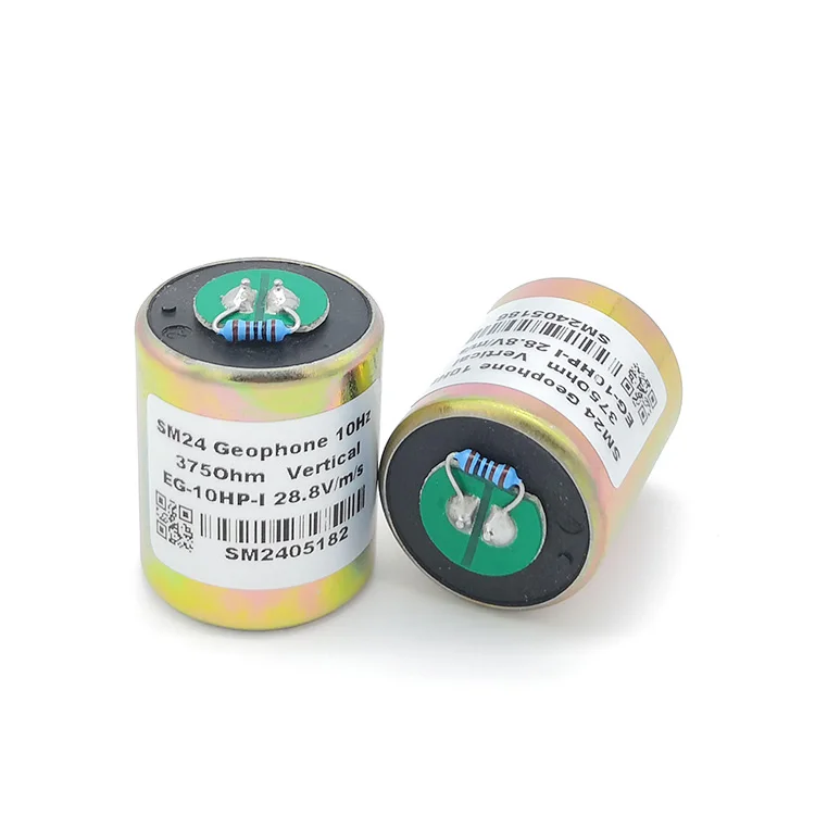 High Precision SM24 Geophone 10Hz Vertical Seismic Detector Sensor Sm 24 Geophone element 10 Hz