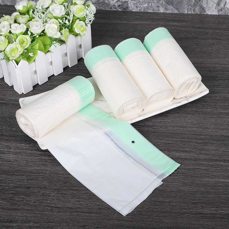 Biodegradable PLA Shrink Bag Rolls Heavy Duty BPI Certified with Embossing for Household Use