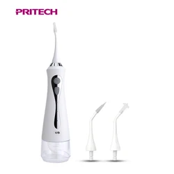 PRITECH USB перезаряжаемый портативный беспроводной воды палочки зубная нить для чиски полости рта Электрический ирригатор для полости рта