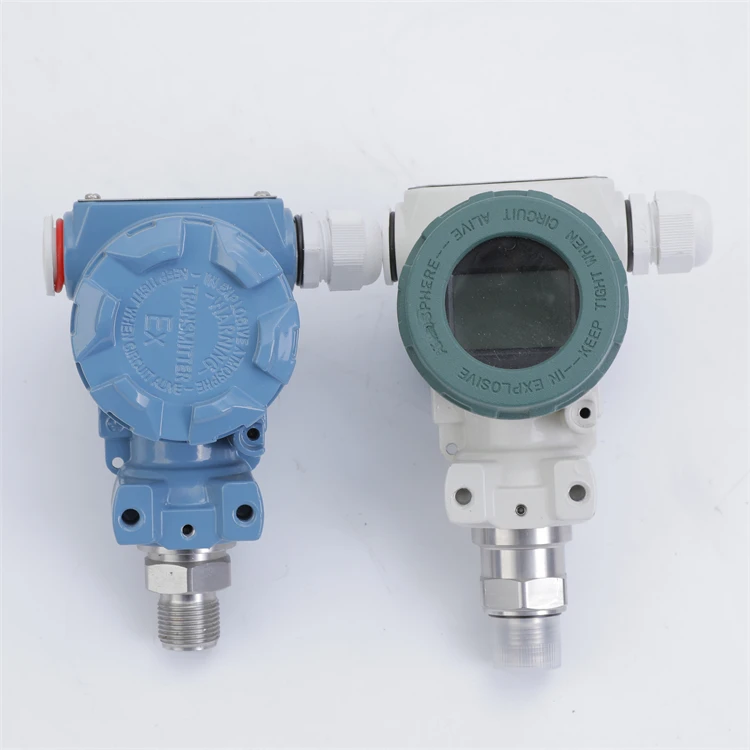 Sanitary Diaphragm Double Sealed Gauge Pressure Transmitter With Date