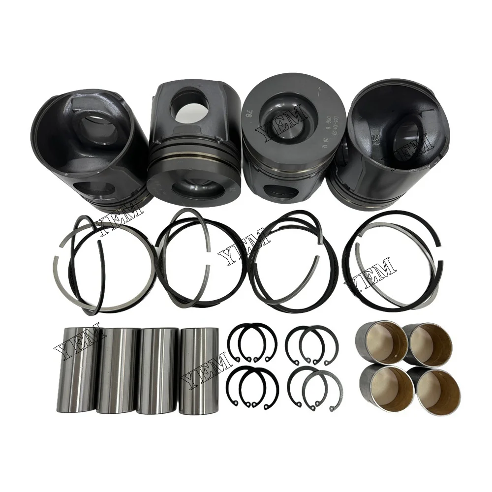Piston Kit Fit for SDEC D4114ZG3B Engine 5