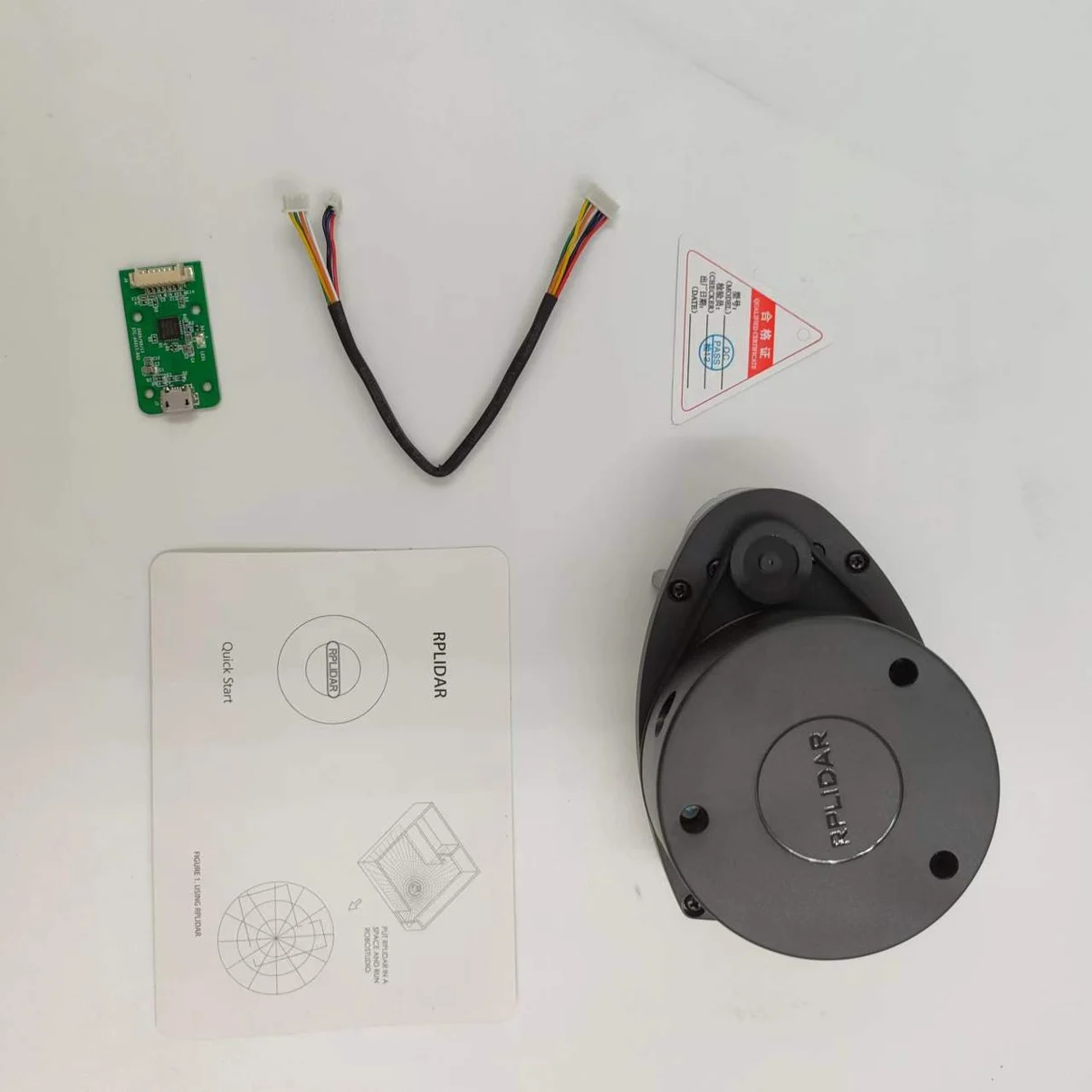 Slamtec RPLIDAR A1 with M8-R5 Adapter - Efficient Lidar