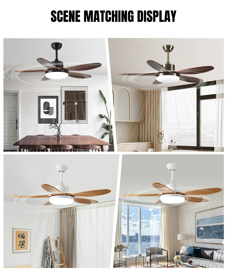 Fans Lamps Decorative Ceiling Fan Price Electric Bedroom Living Room Powered White Exhaust Ceiling Fan Price