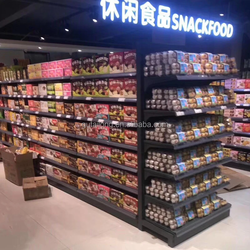Shop Shelves and Display Rack Customized Supermarket Shelves Product Display Stand Retail Store Shelves