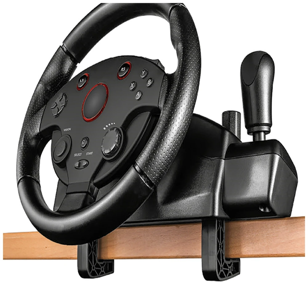 Dare Admission fee Voyage Coolrabbie 270 Degree Racing Car Game Steering Wheel With Pedal For Ps4/ps3/ pc/xbox One/360/android/switch Game Steering Wheel - Buy Gaming Steering  Wheel,Gaming Wheel,Racing Car Game Steering Wheel Product on Alibaba.com