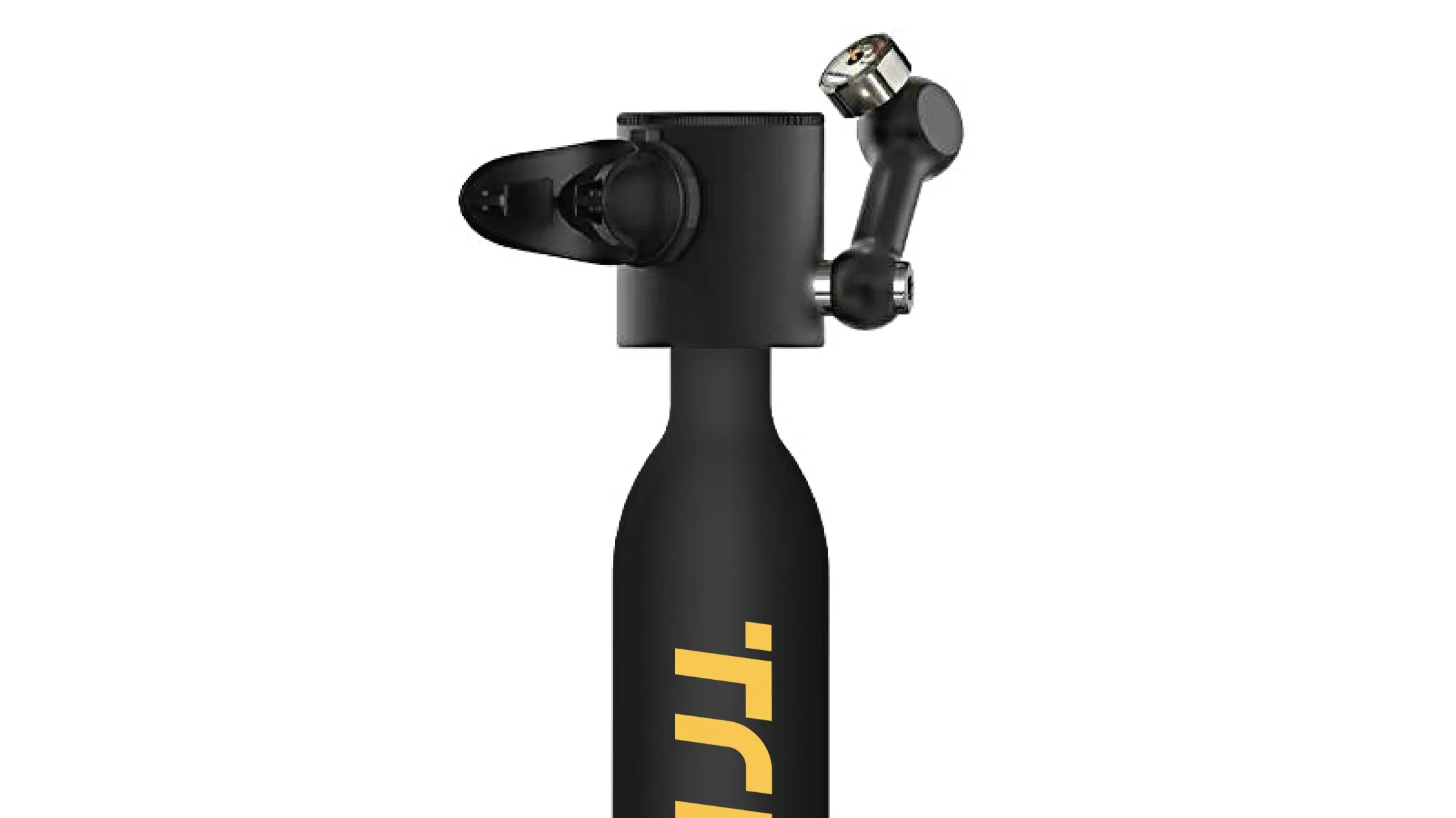 Trimix Lung Tank With Snorkeling Mask 0.5l Portable Free Diving Scuba