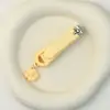 Thé au lait couleur, embouchure plate, en vrac.