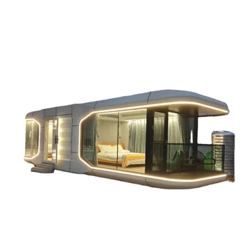 High Quality Wholesale Hotel Office Capsule House Space Prefabricated Commercial Pod Space Capsule Container House