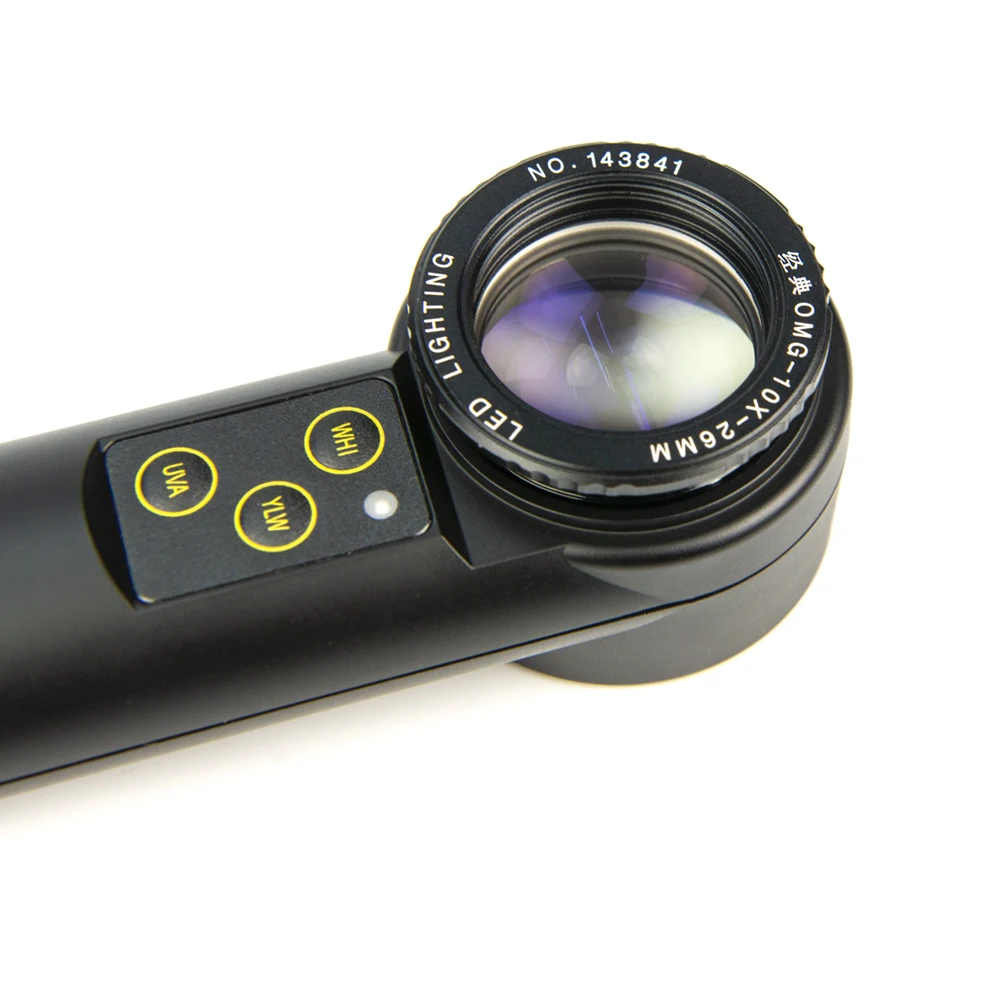 Lente D'ingrandimento Portatile 10x-3 LED In Vetro Ottico Con Scala Di Misurazione Per Gioielli 85546037