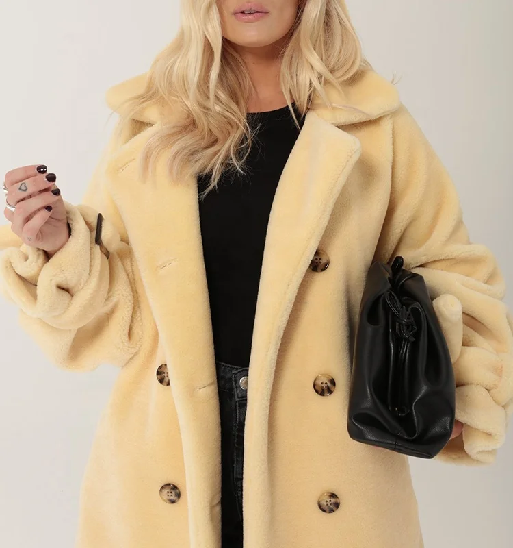 teddy coat plus size