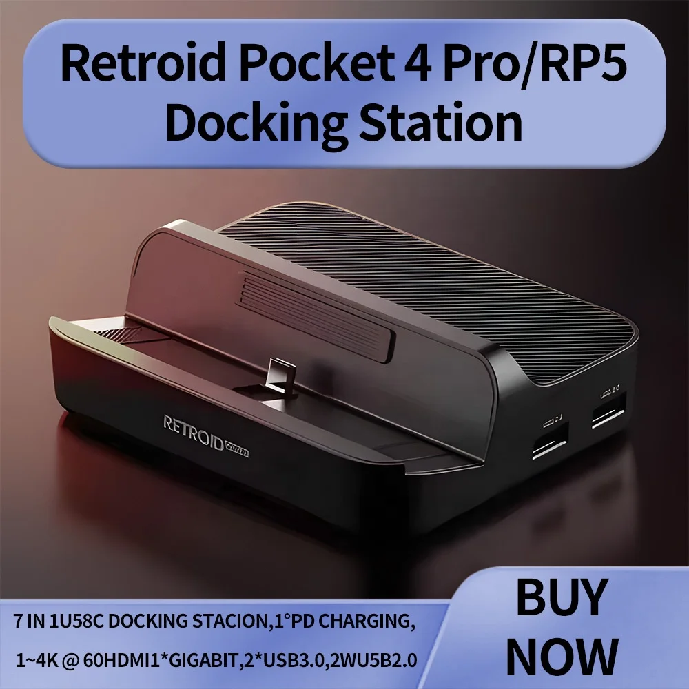 Retroid Pocket 5 Dock Station - Enhance Your Gaming Experience
