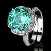 open size Millennium cut Parra green ring