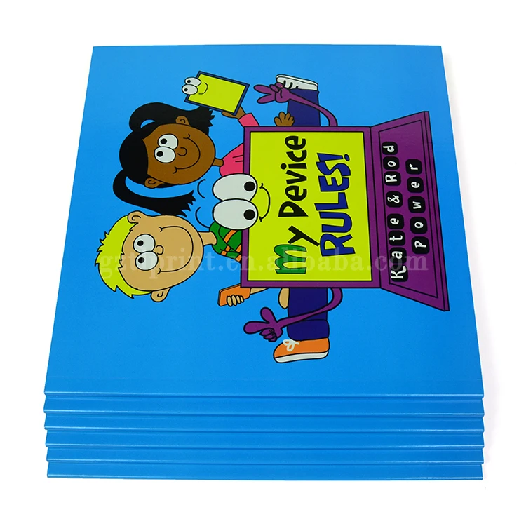 Paperback Cheapest Book Printing Custom Children's Softcover Book Printing Kids Book Set Printing
