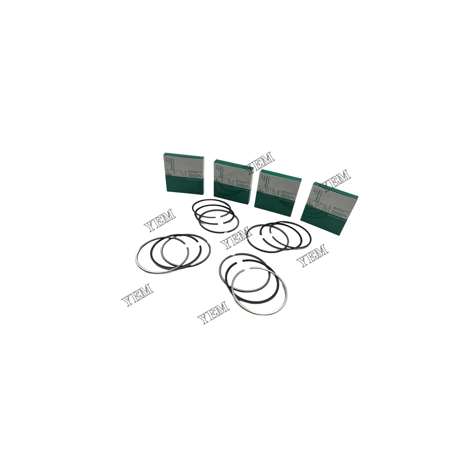 4D31 Piston Ring for Mitsubishi Repair Kit Aftermarket Engine Parts