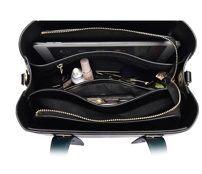 9Ladies Elegant Luxury Handbag Shoulder Purse Crossbody Women Leather Design Bag