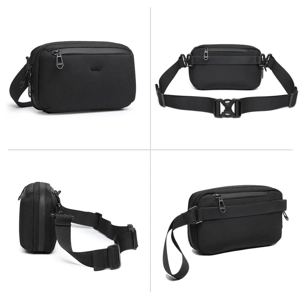 Ozuko 9673 Latest Gentleman Wallet Custom Clutch Bag Business Handbag Men High Quality Toiletries Bags Portable Shoulder Bag