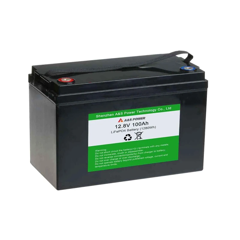 Lifepo4 rechargeable battery 12v 100Ah for Solar Energy