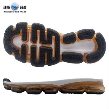 RISVINCI Running Shoe Sole Manufacturer Eva Midsole Casual Jogging Sneaker Tpr Outsole Walking Mens