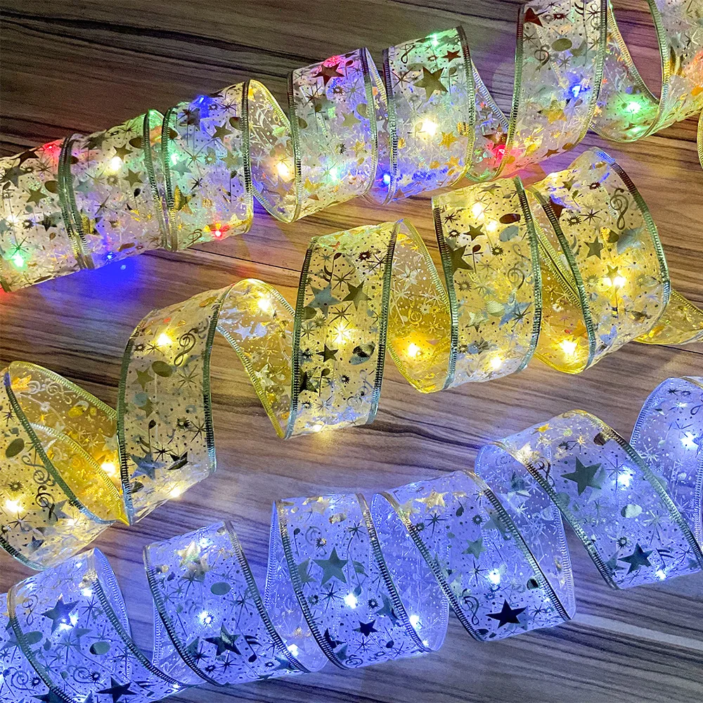 Fairy Copper Wire Ribbon String Lights - DIY Twinkle