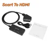 Black SCART to HDMI
