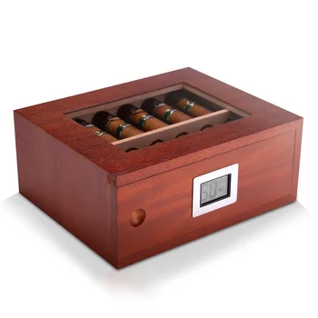 CIGARLOONG Travel Portable Cigar Humidor/box With partition layer Cedar Wood cabinet case humidors wood