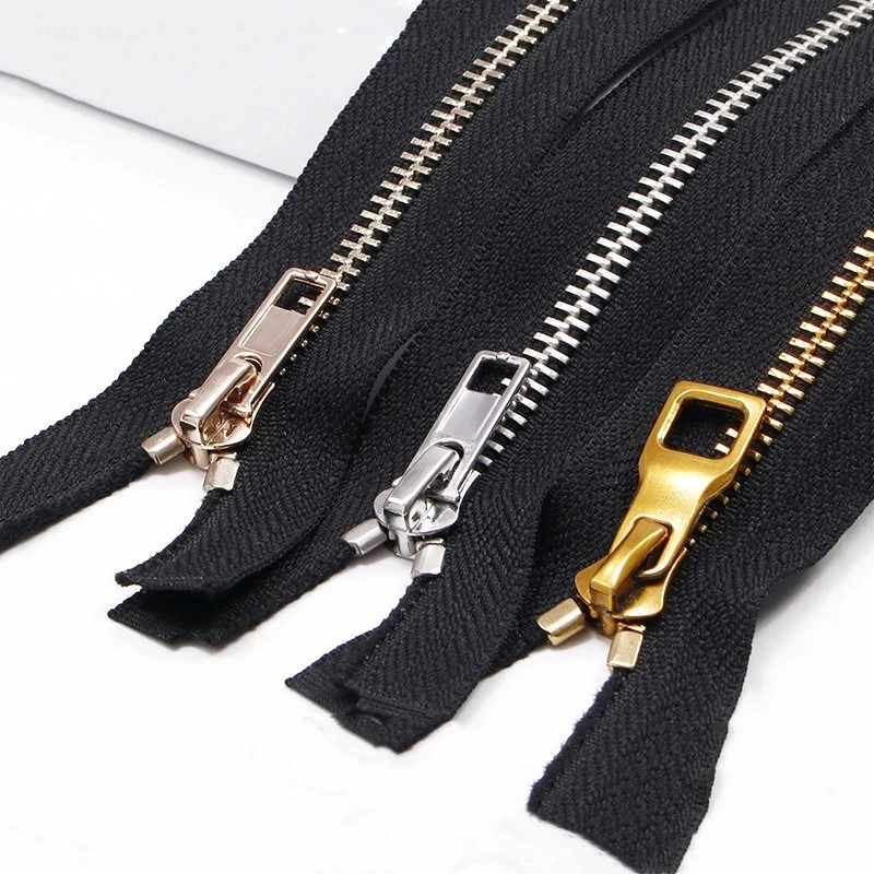 Dwdp Wholesale Metal Long Chain Zippers For Handbag Auto Lock Metal ...