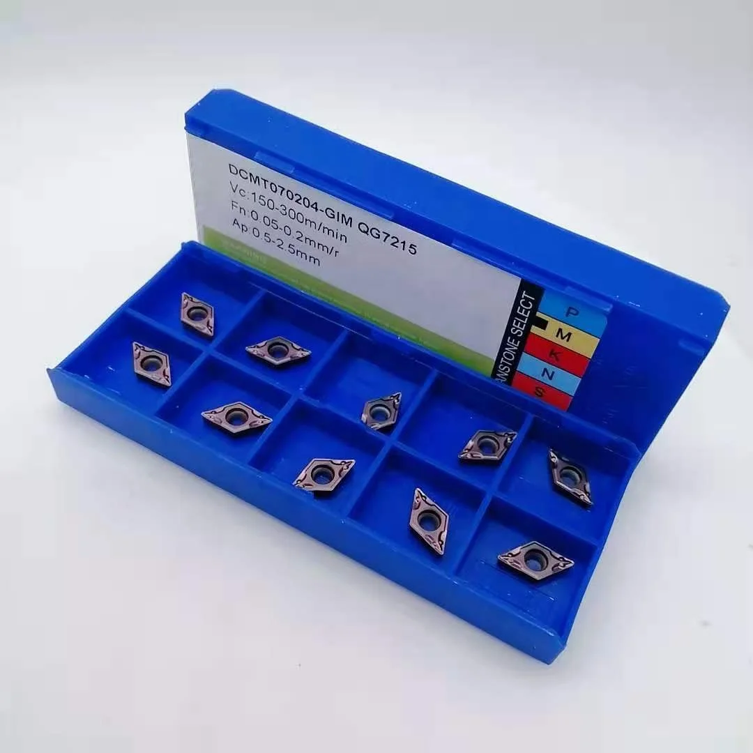 PVD Coating Carbide Cnc Indexable Insert DCMT DCMT0702 DCMT070204