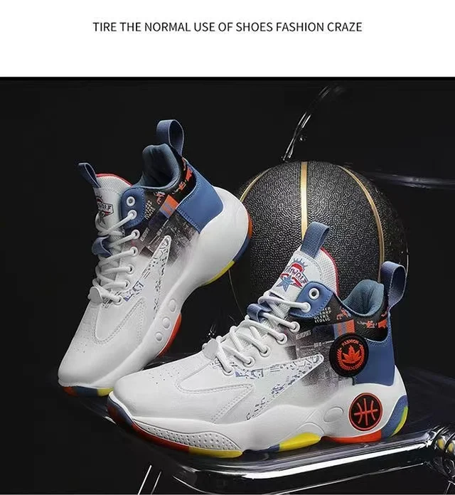 Wholesale White Top High Durable Bulk Original Style Shoes Sneaker