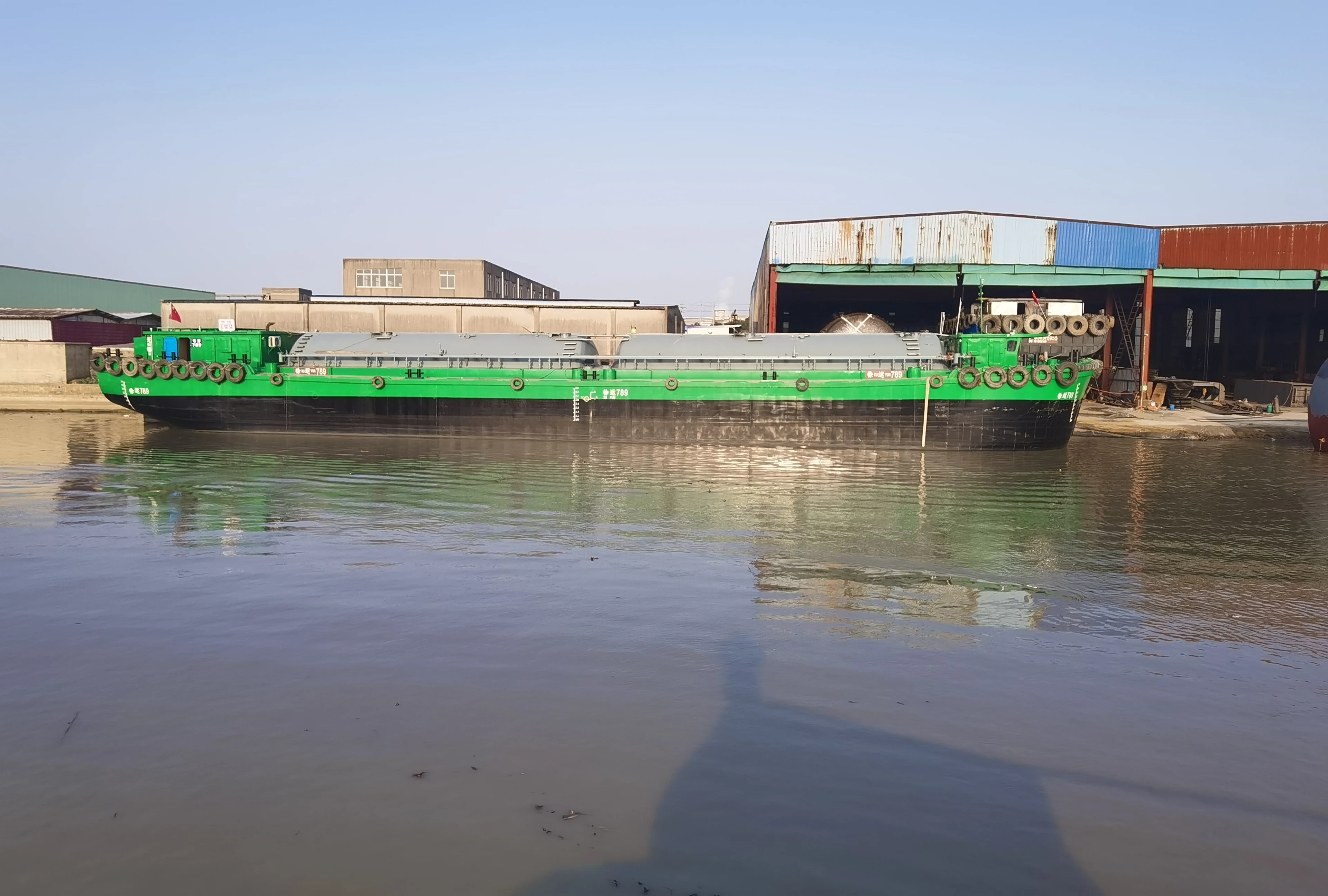 Guaranteed Quality Proper Prices Container Vessel Cargo Barge for Sale