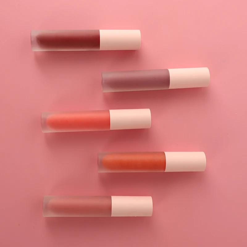 Производство косметики, высококачественный блеск для губ с индивидуальным логотипом, нюдовый блеск для губ