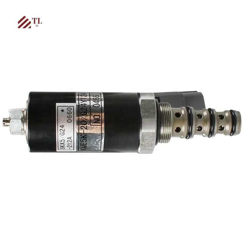 High-Quality Solenoid Control Valve for Kobelco SK200-5 SK200-2 Excavator YN35V00005F2