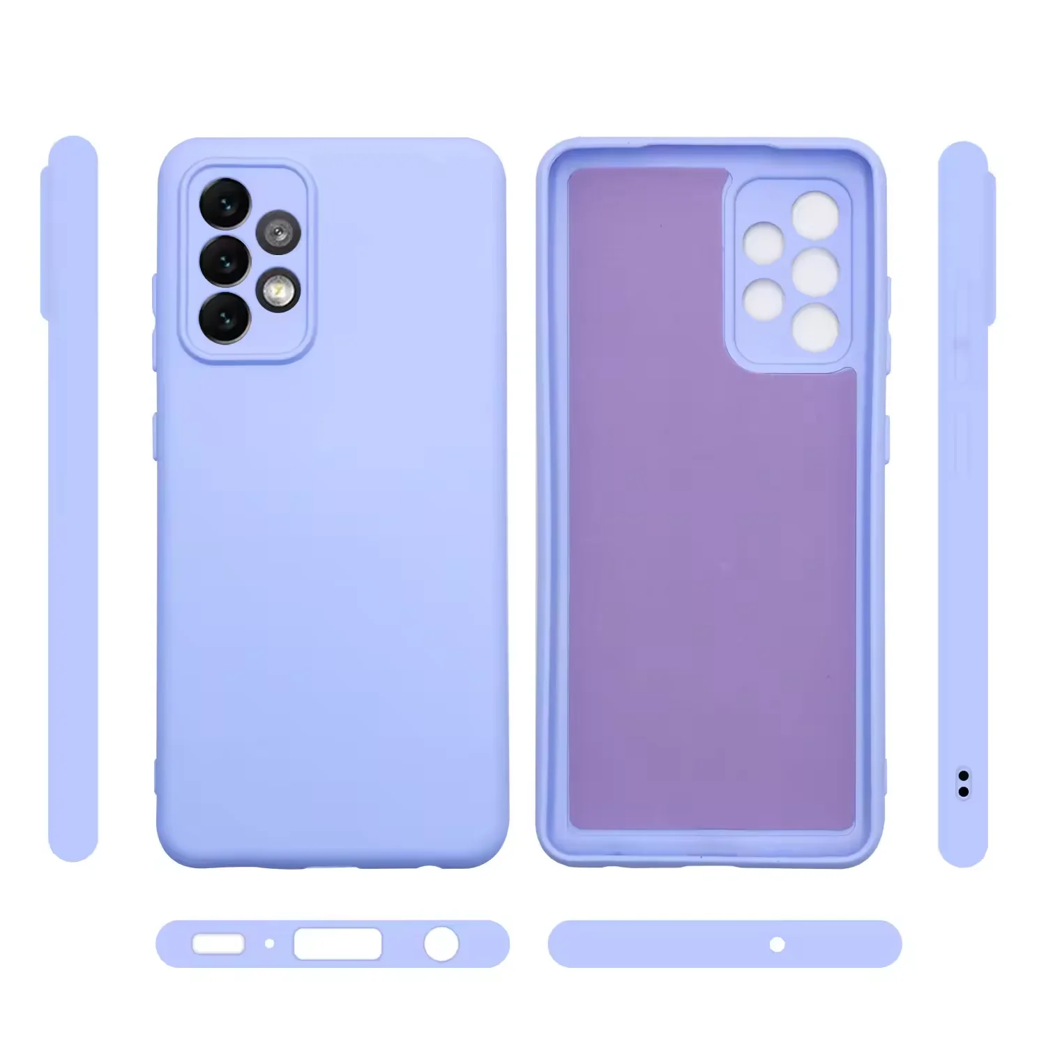 Hot Sell Customize Oem Wholesale Matte Soft Silicone Tpu Mobile Phone Case Cover For Samsung A52 A51 4g A32 A32