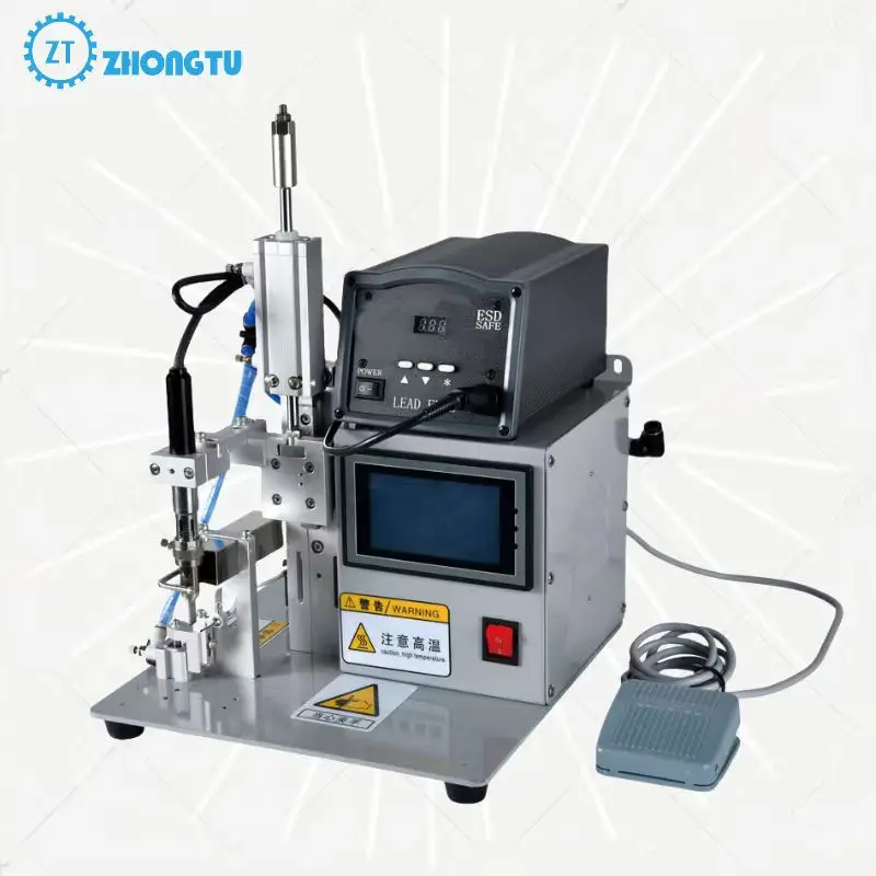 200W Automatic USB Data Cabled Making Equipment Small Soldering Machine ...