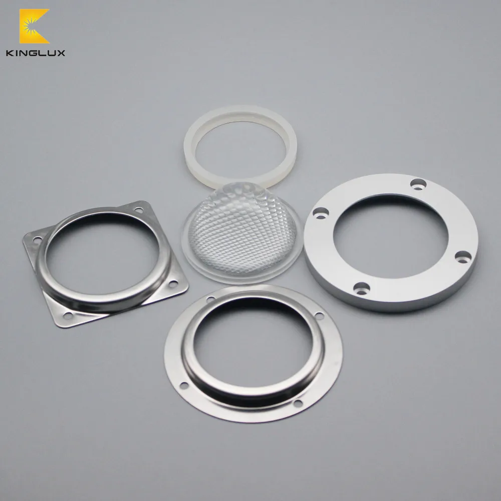 Cob Diffusers Alibaba.com: 56mm diameter, 45° narrow beam, anti-glare glass diffuser ...