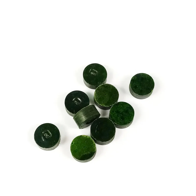 Оригинальные ламинированные наконечники тигрового зеленого кия, 14 мм, наконечники бильярдного кия, аксессуары для бильярда