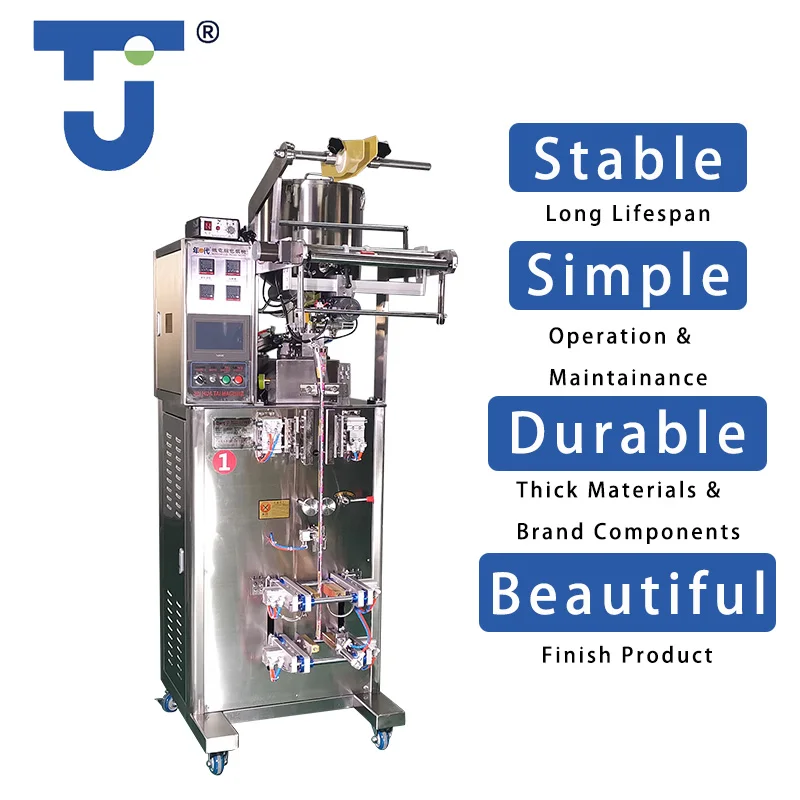 Factory Packing Fruit Juice Honey Filling VFFS Roll Automatic Multi-function Packaging Machine Jelly Pudding Stick Ice Candy Pop