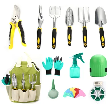 Manufacturers light aluminum alloy garden shovel planting flowers and vegetables potted garden tools set