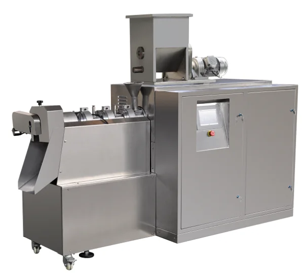 Small Experimental Machine Corn Puff Pet Food Lab Twin Screw Extruder
