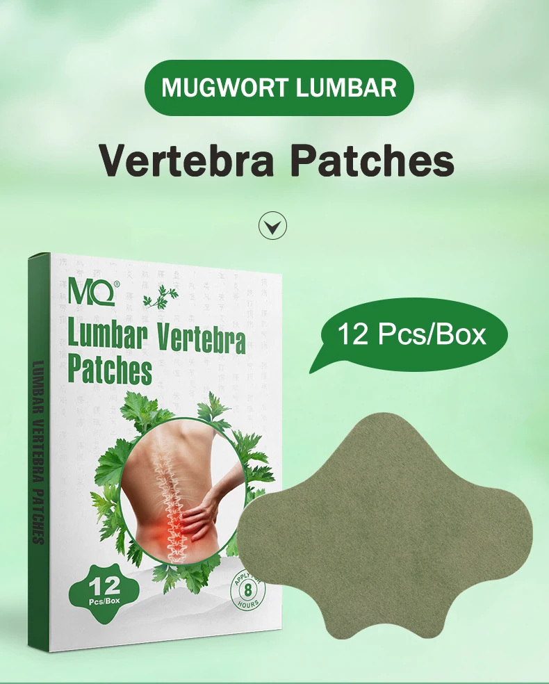 2022 Best Healthcare Supplies Treatment Herbal Lumbar Patch Effective Relieve Back Pain Relief