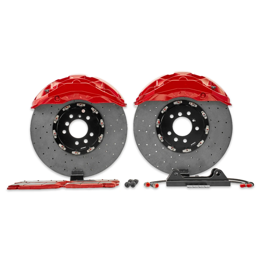 High Performance 10 Pot AK10 Brake Calipers Racing 10 Piston Big Brake Kit For Subaru Impreza