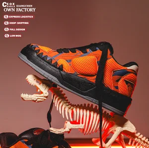 Dinosaur Customized Trendy Street Fashion Thick-soled Casual Trendy Shoes Brand logo Men's Chunky Shoes Custom Shoes Sneakers