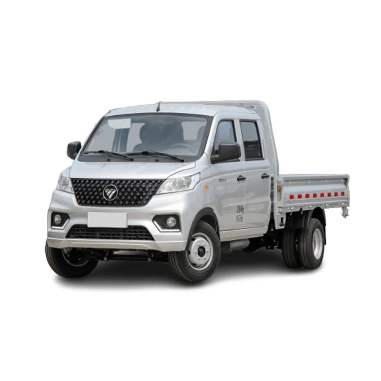 Цена от производителя двухрядная кабина 4x2 1 725 тонн 2 + 3 сиденья 5MT ручная бензиновая 6-колесная шина 185r14lt грузовой мини-грузовик