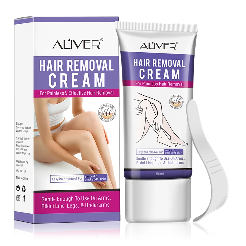 ALIVER hair removal cream for painless Alibaba