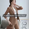 Two-Piece Coffee Suit