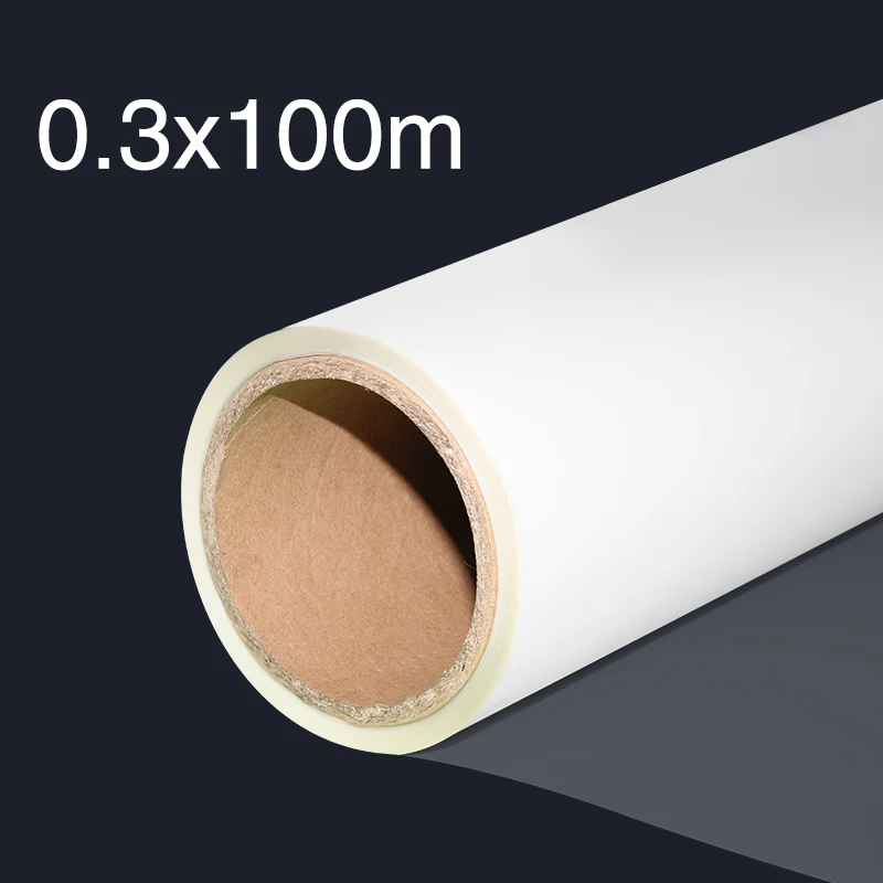 25/50/100 Sheets A4 DTF Transfer Film Paper 75U Thickness Transparent  Double Sided Adhesive Film