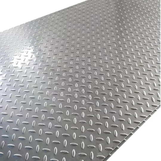 Wholesale 304/316L/321 Anti-Slip Pattern Stainless Steel Plate Large Supply From Manufacturer for Metal Products
