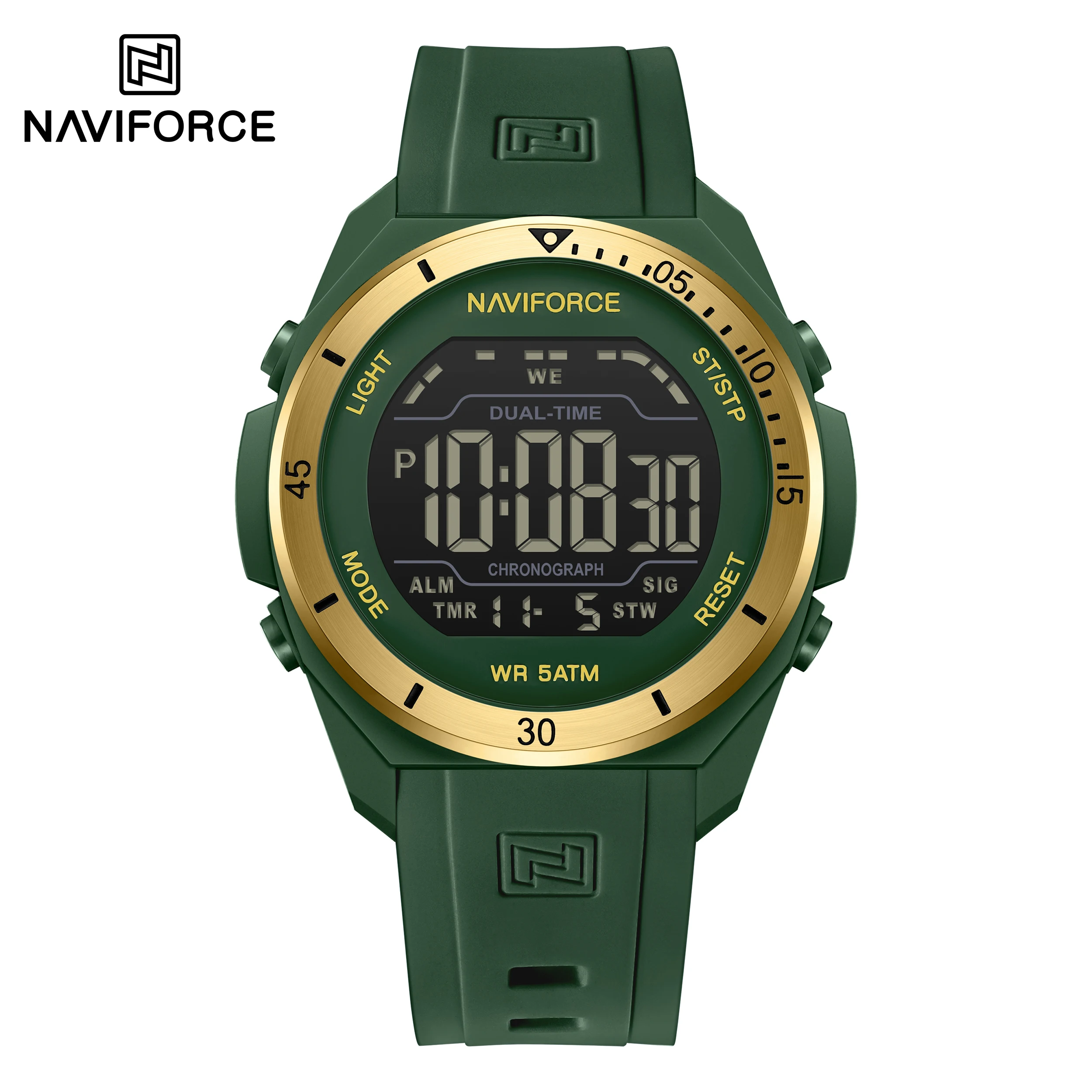NAVIFORCE Men's Luxury Waterproof Sport Watch