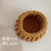 Brown flower basket