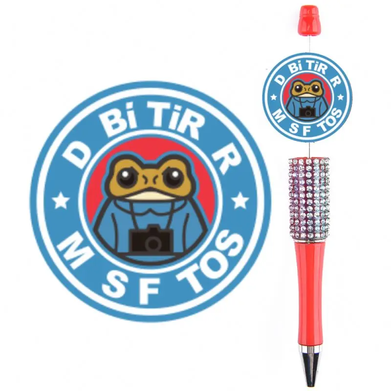 Wholesale Silicone Debi Tirar Mas Fotos Charm Pen Beads