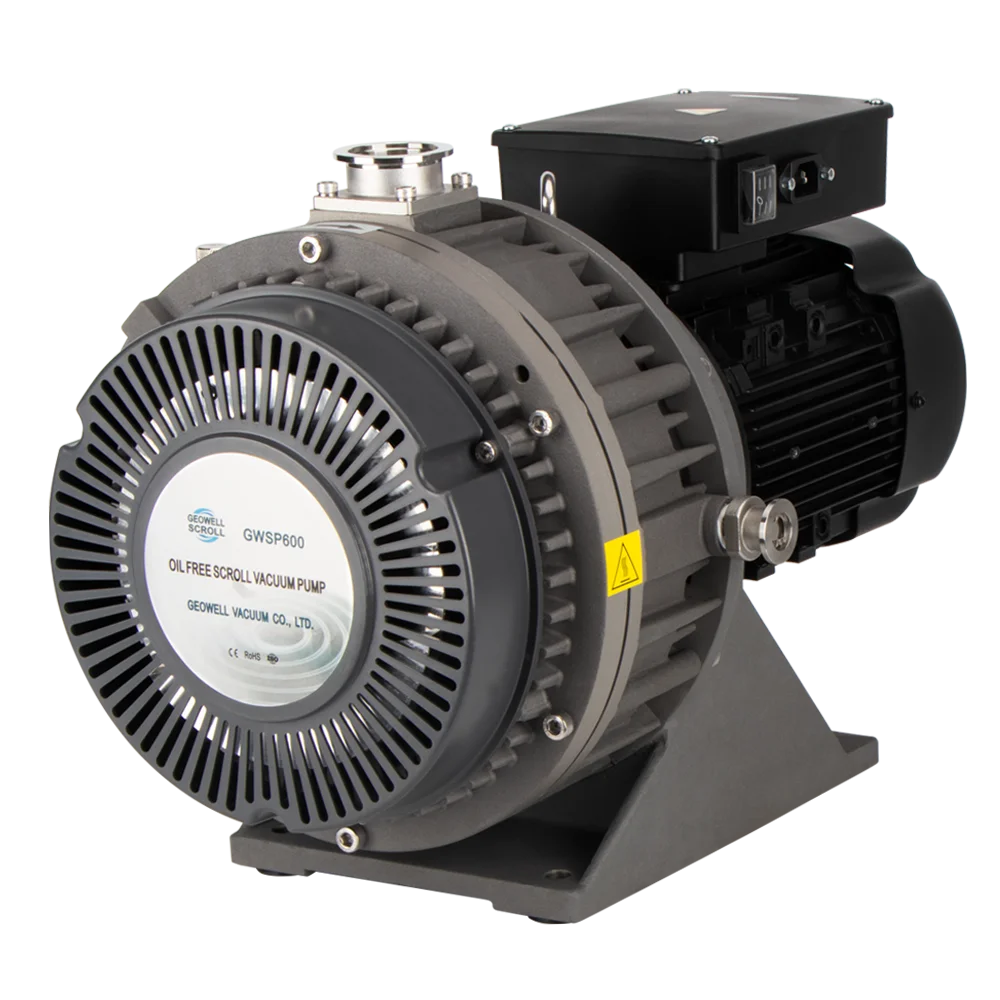 10L/s Pumping Speed GWSP600 Low Noise Maintenance-free Oil-less Air Vacuum Pump Oil-free Scroll Pump